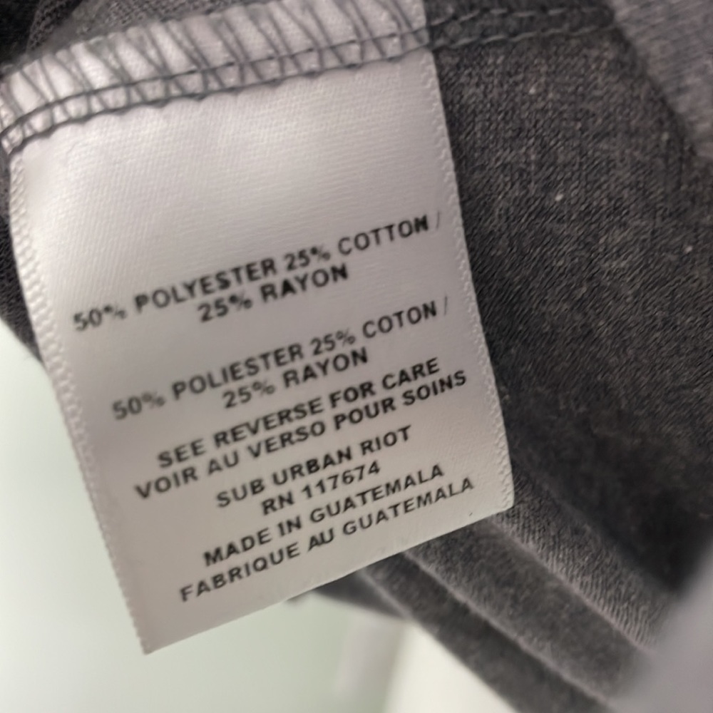 Sub_Urban Riot Kindness Gray Tee - Picture 7 of 7